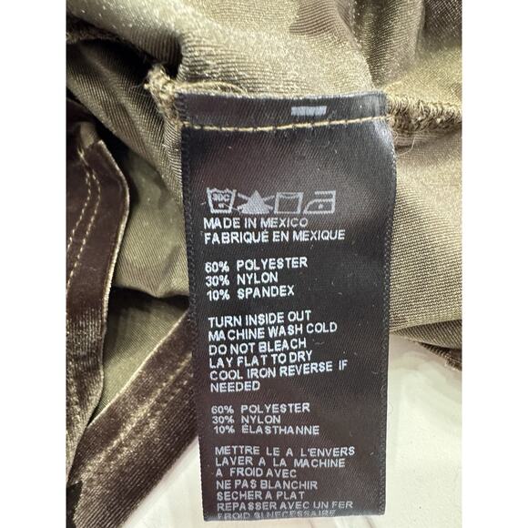 Out From Under Urban Outfitters Long Sleeve Sheer Stars Crop Top Size S Velvet - Picture 4 of 7